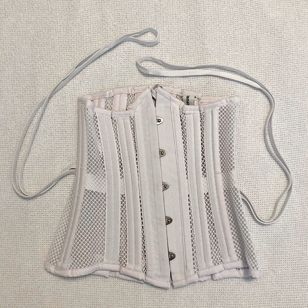 XS Camellia Lace-up Underbust Corset